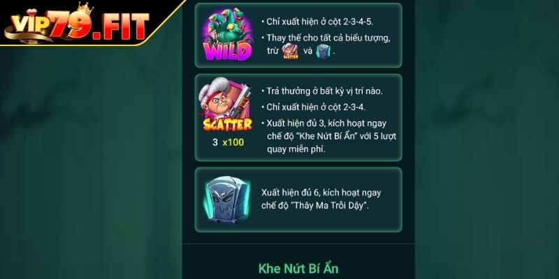 Bà Nội Thây Ma VIP79 - Cập Nhật Cách Quay Hũ Hiệu Quả 2 Biểu tượng Scatter