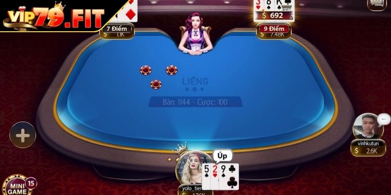 Quy tắc chia bài trong Liêng