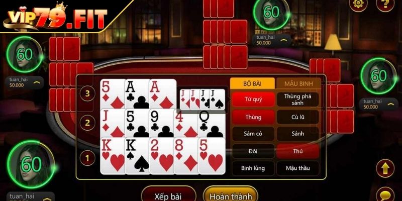 Mậu Binh VIP79 - Luật Chơi Và Bí Quyết Chinh Phục Từ Cao Thủ 3 Kết hợp tấn công và phòng thủ