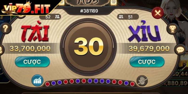 Tài Xỉu MD5 VIP79 - Trải Nghiệm Game Chi Tiết Và Hiệu Quả 2 Cửa tổng điểm cụ thể