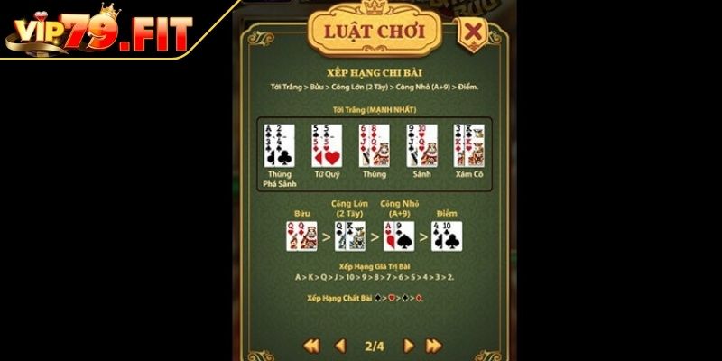 Cách Chơi Bài Bửu 4 Lá Chi Tiết Và Hiệu Quả Từ VIP79 1 Số lượng người chơi