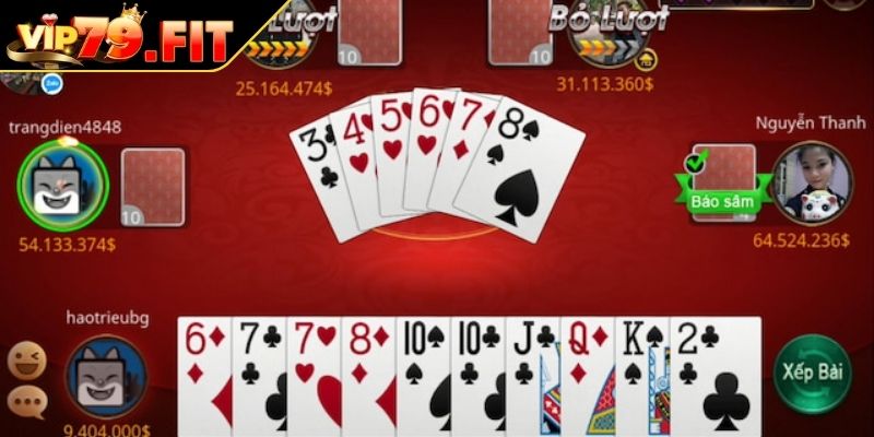 Cách Chơi Sâm Lốc Chi Tiết Cho Người Mới Tại Cổng Game VIP79 2 Các bộ bài thường gặp theo cách chơi Sâm Lốc