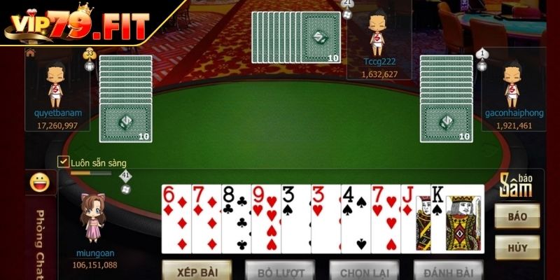 Cách Chơi Sâm Lốc Chi Tiết Cho Người Mới Tại Cổng Game VIP79 3 Khả năng chặt 2