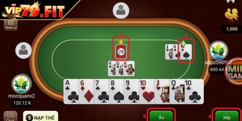 Cách Đánh Bài Tá Lả VIP79 Từ Luật Đến Kỹ Thuật Sắp Xếp 1 Số lượng người tham gia