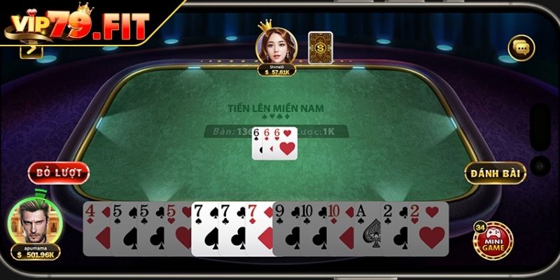 Tiến Lên Miền Nam VIP79 - Hướng Dẫn Luật Và Chiến Thuật 3 Đánh lạc hướng đối thủ